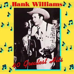 Hank Williams 40 Greatest Hits (Vinyl) 12" Album - Picture 1 of 2
