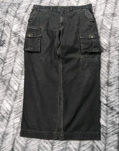 Pantaloni cargo vintage Eddie Bauer utilità militare larghi larghi Y2K abbigliamento da lavoro 40x32 - Foto 1 di 15