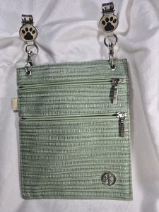 HipKlips Tasche Salbeigrün - Reise Alltag - Farben, Schlüssel, Karten, Bargeld, Handyhalter - Bild 1 von 12