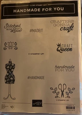 NEW ~ Handmade For You Stamp Set   Stampin' UP! - Image 1 of 3