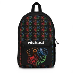 Philadelphia Philly Sports Backpack Phillies Sixers Flyers Back To School Bag - Picture 1 of 5