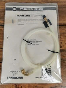 Kit de tubo de retención de inflado de presión de neumáticos de repuesto para vehículos St John de colección - Imagen 1 de 9