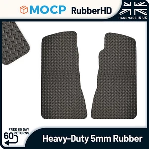 5mm Heavy-Duty Rubber Car Mats to fit MG MGR V8 No Air Con 1992-1995 - Picture 1 of 3