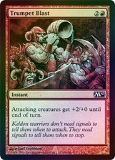 4X Trumpet Blast - Foil New MTG M10 Magic