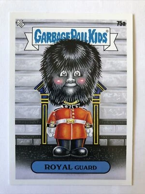 Garbage Pail Kids Topps 2021 Go On Vacation Sticker Royal Guard 75a - Image 1 of 2