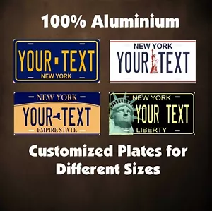 New York State Tag Auto Motorcycle Personalized License Plates Fridge Magnet - Picture 1 of 47
