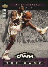 1994-95 Collector's Choice Crash the Game Rebounds Jazz Card #R5 Karl Malone