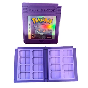 Nintendo Switch 1/2 Cartridge  Gengar Style Gameboy Game Traveling Case - Picture 1 of 7