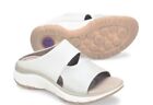 Bionica Womens Airmont BI0018998 White Silver Slip On Slide Sandals Size 8.5 M