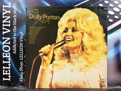 Dolly Parton The Dolly Parton Story LP Album Vinyl CBS31582 A1B1 Country 60s 70s - Image 1 of 4
