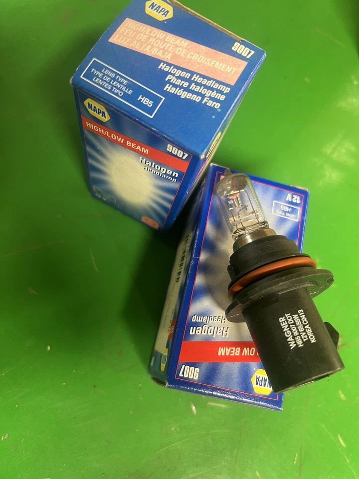 SET OF 2 Napa BP9007-N HB5 65/55W Headlight Bulb - High _Low Beam Halogen - Image 1 of 1