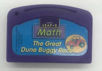 Leap Frog Leap Pad  Math The Great Dune Buggy Race Leap 2 Cartridge Only - Image 1 of 3