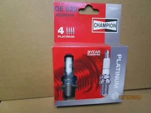 CHAMPION PLATINUM SPARK PLUG RES9PYP4 029 ALFA ROMEO ASTON MARTIN FORD X 4 - Picture 1 of 1