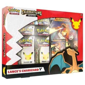 Pokemon TCG - Colecciones Celebraciones - Lance's Charizard V Caja Sellada - Imagen 1 de 1