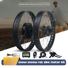 Kit de conversion vélo électrique 48V 1000W 1500W 72V 3000W moyeu balais roue moteur 20 26"