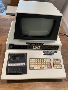 Vintage Commodore PET 2001 - 8 Computer W/ Added Ram Boards Parts As Is See Pics