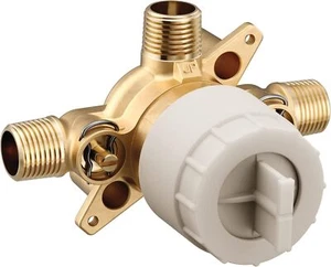 Moen U130CIS M-CORE 3 Anschlüsse druckausgeglichenes Grobeinventil 1/2" CC/IPS mit Anschlägen - Bild 1 von 4