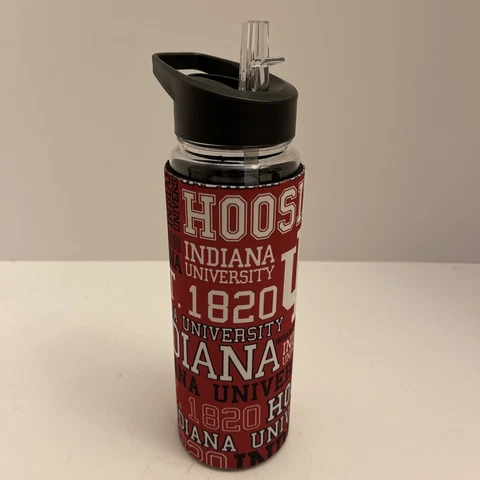 Indiana  Hoosiers University 20 oz Tumbler. New Cover