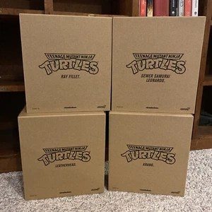 NEW Super 7 TMNT Ultimates Complete Wave 5 Action Figure Set - 4 Total NIB - Picture 1 of 17