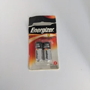 Energizer E90 N LR1 MN9100 910A 1.5V Alkaline Batteries ( 2 Pack New) - Picture 1 of 7