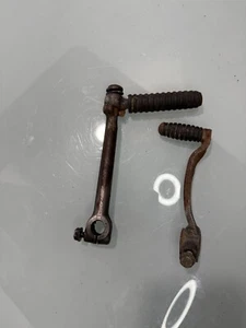 1995 HONDA Z50 z50r kicker engine start starter lever kick And Shift Lever Oem - Picture 1 of 9