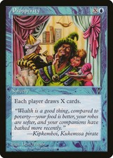 Prosperity Visions NM Blue Uncommon MAGIC THE GATHERING MTG CARD ABUGames