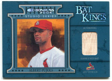 2004 (CARDINALS) Donruss Bat Kings Studio Series #2 Albert Pujols  /50