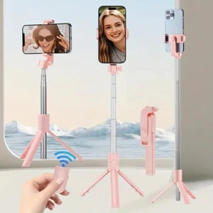 Mini Remote Selfie Stick Tripod Phone Desktop Stand Desk Holder For iPhone - Picture 1 of 12
