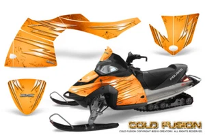 POLARIS FUSION 05-07 SLED SNOWMOBILE CREATORX GRAPHICS KIT WRAP COLD FUSION OR - Picture 1 of 1