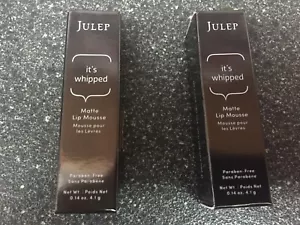 2-Julep It's Whipped Matte Lip Mousse Lipstick Ultimate Dare Full Size Ulta New - Picture 1 of 3