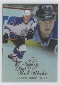 2014-15 Fleer Showcase Flair Row 1 Rob Blake #48 HOF