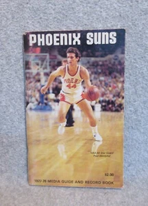 1977-1978 PHOENIX SUNS NBA Basketball MEDIA GUIDE & RECORD BOOK  88 Pages VG - Picture 1 of 2