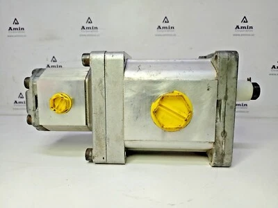 Sauer Danfoss SNW2NN/025R301BQ With SNQ1NN/2.6RN21DE Double Hyd. gear pump - NEW - Image 1 of 4