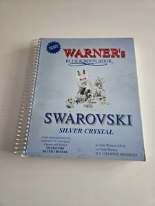 Swarovski Book: Warner's Blue Ribbon Book Swarovski Silver Crystal 1997 Signed - Picture 1 of 6