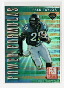 FRED TAYLOR 1999 Donruss Elite POWER FORMULAS #8 (1819/3500) JACKSONVILLE - Picture 1 of 1