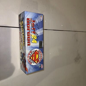 NASCAR Jeff Gordon Superman 1999 Gas Pump Bank NEVER OPENED ** - Picture 1 of 5