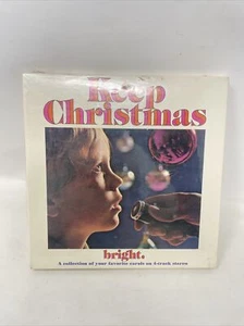 “Keep Christmas Bright.” 4-track Stero Of Carols Bing Crosby Glen Campbell - Picture 1 of 6