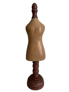 Manikin Dress Form Figure Figurine Statue Statuette Tabletop 13" - Picture 1 of 4