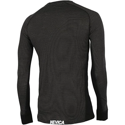Nevica Men's Baselayer Top - Black/ Grey - Image 1 of 4