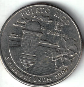 USA - 2009D - Washington ¼ $ - Puerto Rico - Low Mintage - #19924 - Picture 1 of 2
