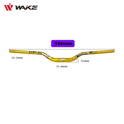 Manillar elevador Big Swallow para bicicleta de montaña en forma de U 31,8 * 720/780 mm Foto 1 de 4