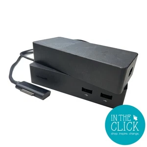 Microsoft Surface Dock (Model 1661) Mini DP, USB 3.0, GbE; SHOP.INSPIRE.CHANGE - Picture 1 of 5