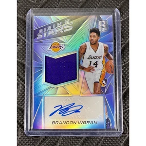 Parche de novato Panini Spectra Brandon Ingram Rising Stars 2016-17 automático/199 #1 - Imagen 1 de 3