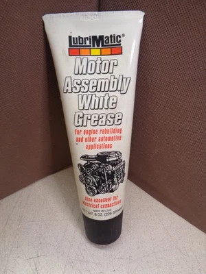 LubriMatic Motor Assembly White Grease for engine rebuilding Electrical Connecti Foto 1 de 4