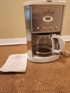 Gevalia XCC-12 Kaffe Programmable 12 cup Coffee Maker Stainless-tested - Picture 1 of 14