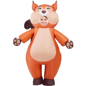Kids Halloween Inflatable Costumes, Squirrel Full Body Inflatable Costume wit... - Picture 1 of 8