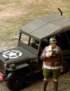 Modelo impreso en 3D de la Segunda Guerra Mundial American General Patton para 1 persona sin pintar 1/72 - Imagen 1 de 2