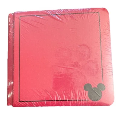 "Nuevo álbum de recortes Creative Memories Mickey Mouse de Disney 7x7"" rojo sellado" Foto 1 de 2