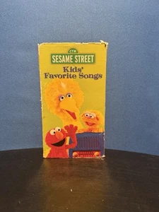 Sesame Street - Kids Favorite Songs (VHS, 1999) BUY 2 GET 2 FREE - Picture 1 of 4