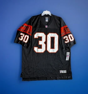ICKEY WOODS #30 CINCINNATI BENGALS VINTAGE PRO LINE HOME BLACK JERSEY XL NWT - Picture 1 of 6